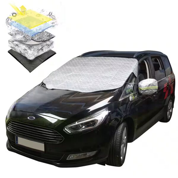 Car sunshade, thermal windshield cover