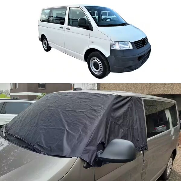 DISCAM windshield cover for VW T5 / T6 / T6.1 model years 2003-2022