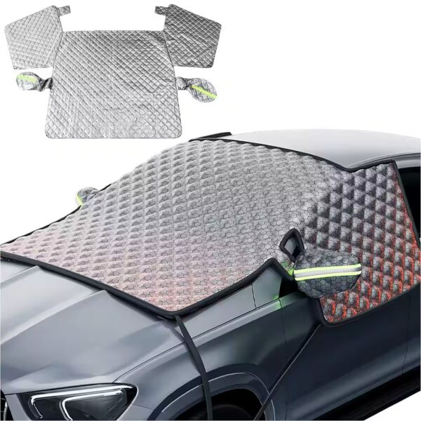 Car windshield cover, winter windshield cover, reflective windshield cover
