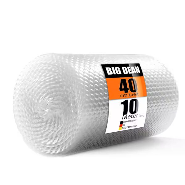 Protective film bubble wrap roll 80 µm 3-ply 10m x 0.40m ideal for packaging