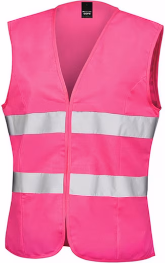 High-visibility vest women's safety vest High Viz Tabard / slightly figure-hugging