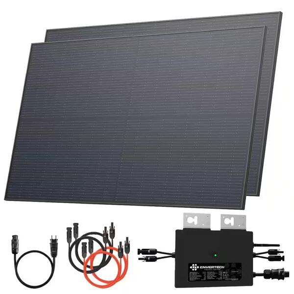 Balcony power plant 1000W complete set solar system socket