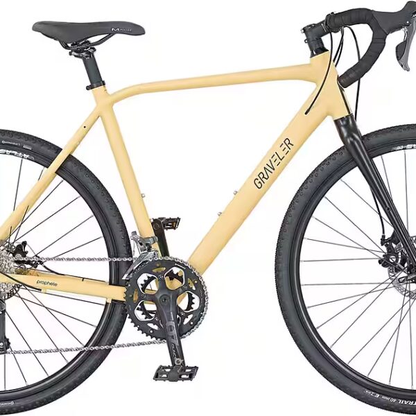 Gravel bike Graveler 16-speed Shimano Claris derailleur, derailleur gears, for men, derailleur gears