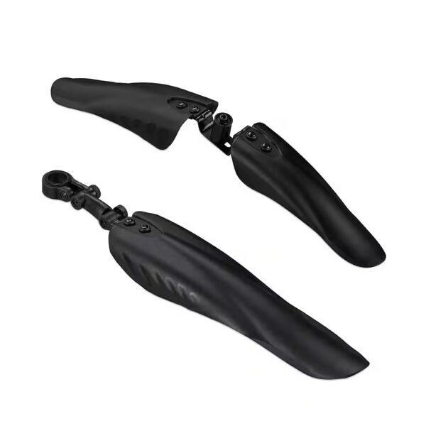 Front and rear mudguard set