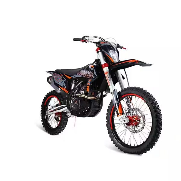 Dirt Bike 300cc Alfarad X8 Dirt Bike Full Suspension Enduro Cross Bike 21/19 Black