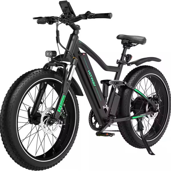 E-Bike Mountain Bike 26*4.0 inch Electric Bicycle EMTB with 48V15Ah Samsung Battery