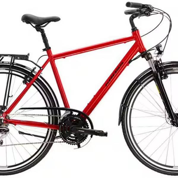 Trekking bike Trans 3.0 red 21 gears 21-speed Shimano ACERA M3020 derailleur, chain drive