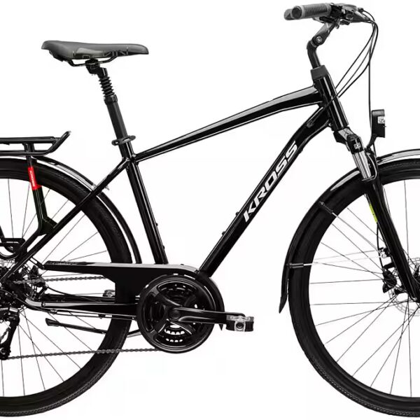 Trekking bike Trans 4.0 black 21 gears
