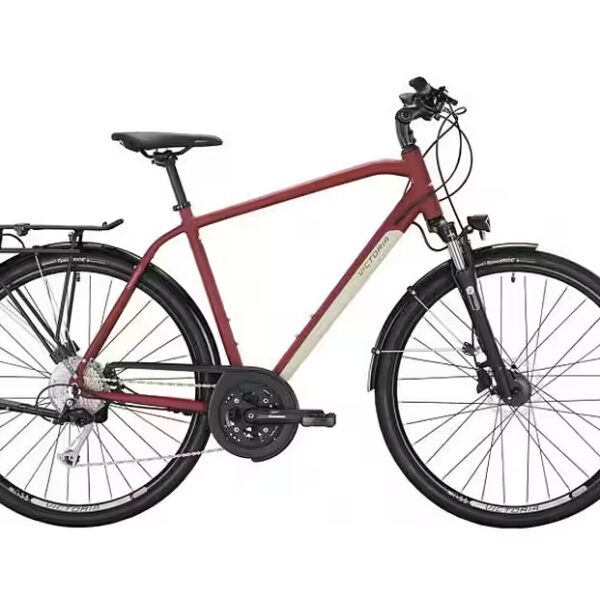 Trekking bike VICTORIA trekking bike "Trekking 6.7" Mod. 22, diamond, 28", wine red ma