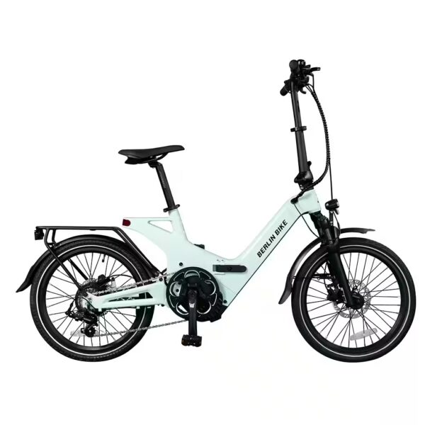 2GO E-Bike Folding Bike - 20-inch e-folding bike, full suspension, range approx. 50 km