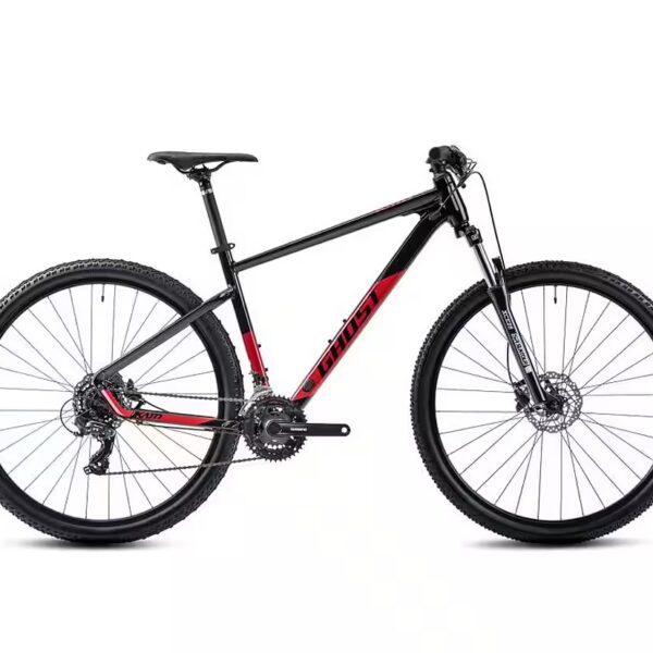 GHOST Kato 29 AL city bike black/ riot red - glossy size L