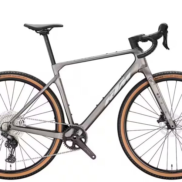 KTM Gravelator Pro gravel bike, grey, 2026