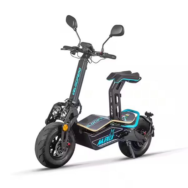 Velocifero cross bike with 1000W Mad Hub motor EEC