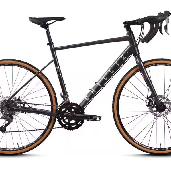 CHILLIZ Gravel Bike 28 inch GL.05 grey 16-speed Shimano gears