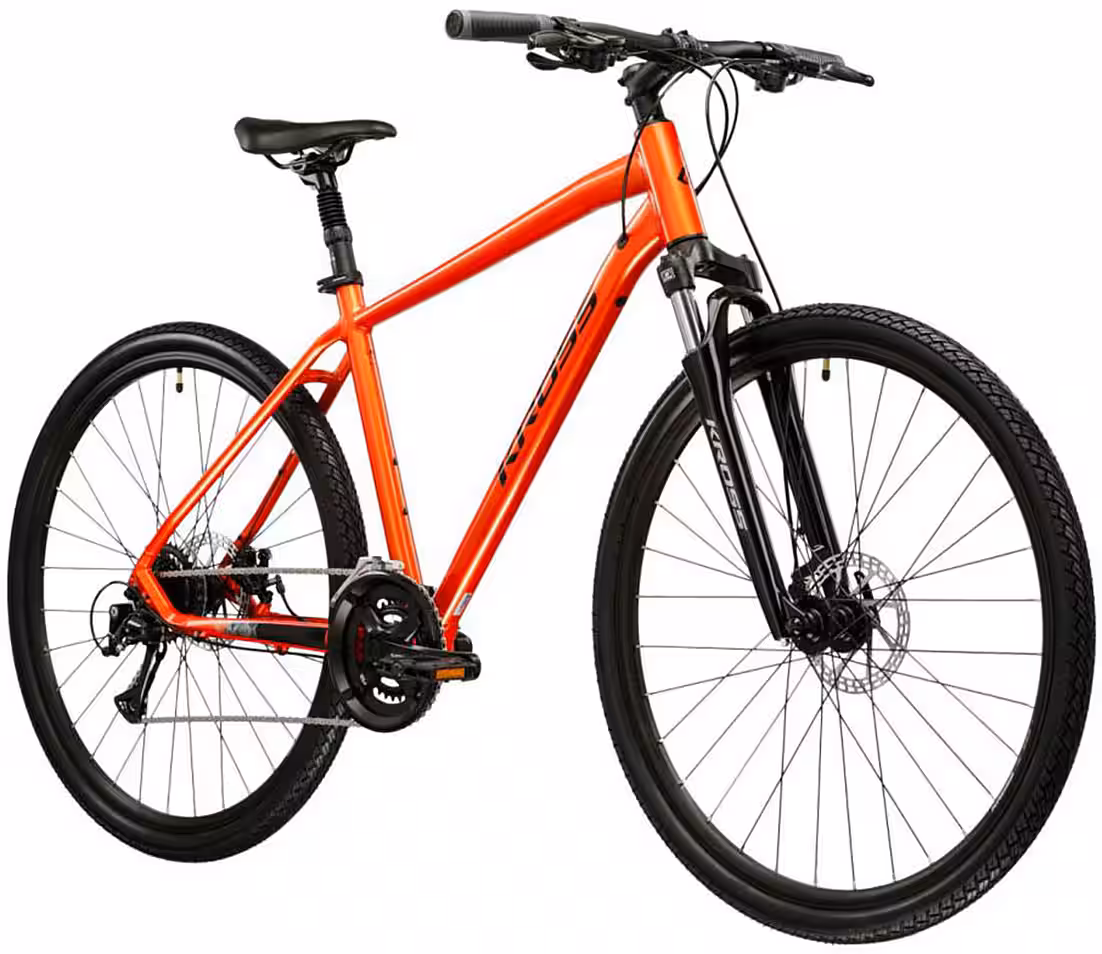 Cross bike, men's 28" Evado 3.0 orange, 16 gears
