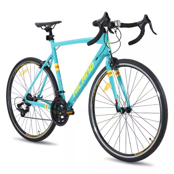 28-inch Racing Bike, City Commuter Bike for Men and Women Lightweight aluminum frame, 14-speed, rim brakes