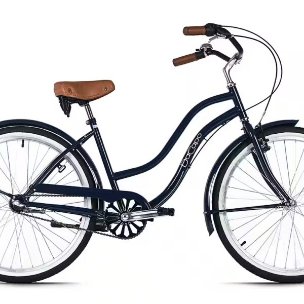 Women's Cruiser Beach Cruiser 26" California Blue 3-Speed ​​Frame Size 46 cm