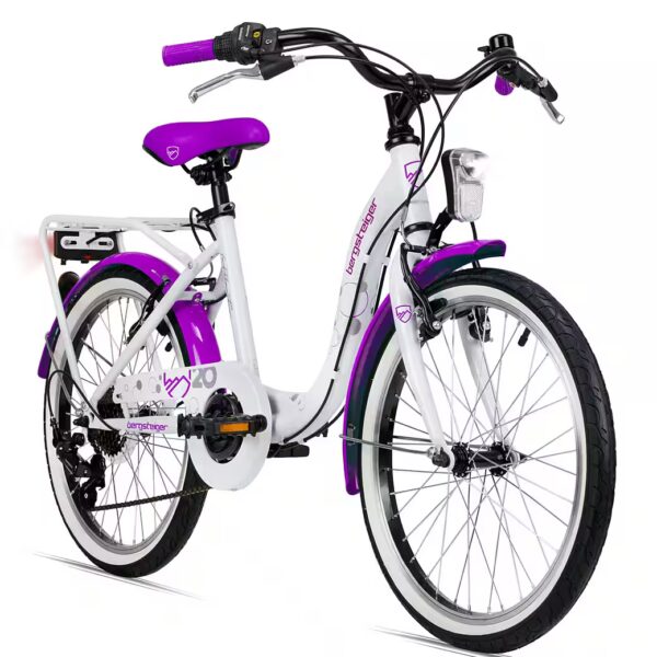 Atlantis 20 Children's Bicycle, 24-inch Girls' Bicycle, 6-11 Years, German Road Traffic Regulations (StVZO)