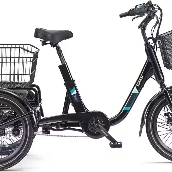 E-bike trike TC500 3-speed, hub gears, front motor, 540 Wh, pedelec, electric bicycle for women and men
