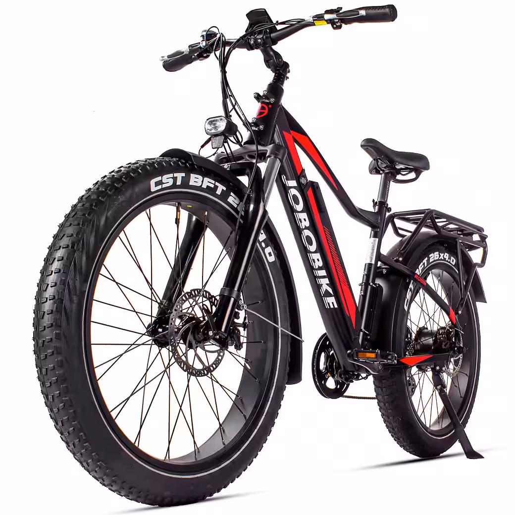 E-Bike Mountain Bike 26x4 inch for men and women, Robin Mountain Bike 624Wh, max. 100km 7-speed Shimano, derailleur gears, rear motor, 624 Wh battery (load capacity: 130 kg, aluminum frame, removable battery), hydraulic disc brakes, pedelec MTB with fat tires, 5 assistance levels