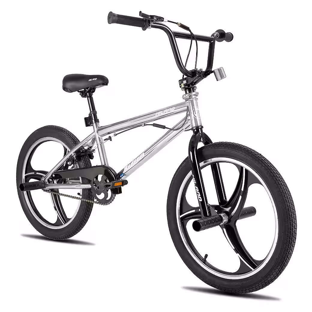 20-Inch 3-Spoke BMX Bike for Boys and Girls Ages 5-12