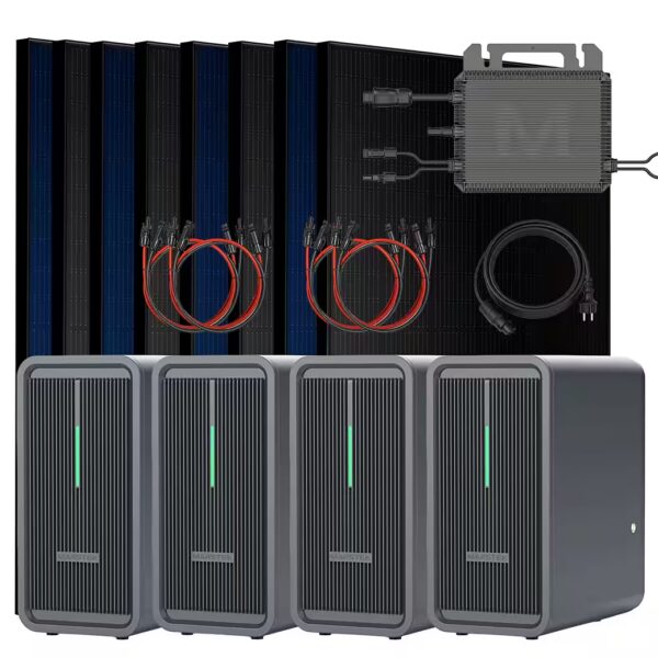 Balcony power plant 4000W Balcony power plant with 8.96 kWh storage