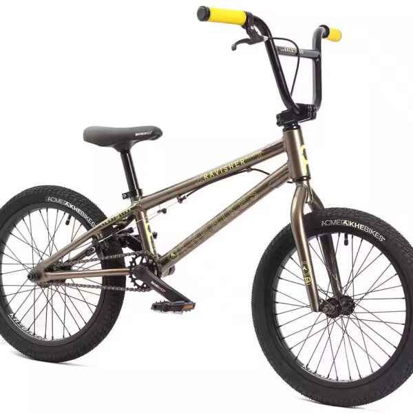 KHE Ravisher LL FC BMX bike, 18 inch, 8.8kg, aluminum frame, freecoaster hub, rotor