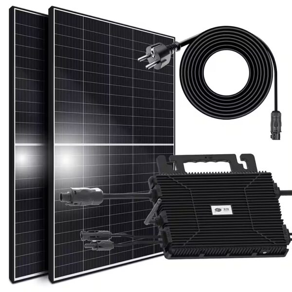 Solar system 850W/800W complete with socket