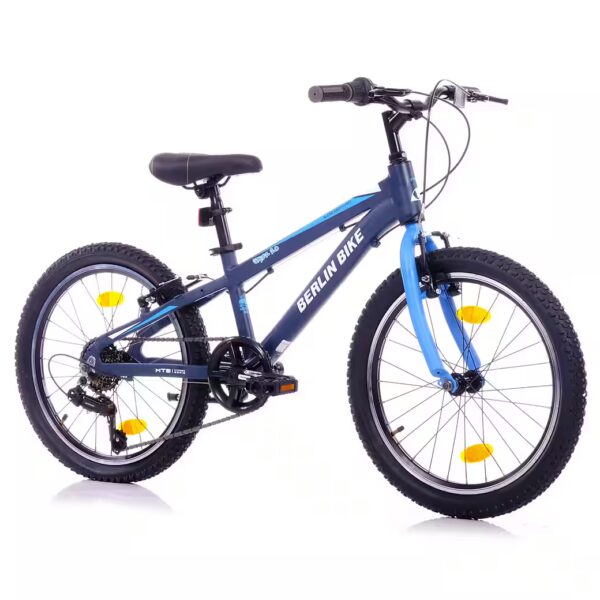 Grizz 20-inch children's mountain bike – aluminum frame – ideal gift for children 7-speed Shimano RD-TY200 derailleur, chain drive, (with 20" x 2.10" pneumatic tires)