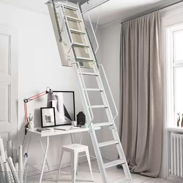 Attic stairs B20 T - Ceiling opening: 70 cm x 120 cm - Floor height: