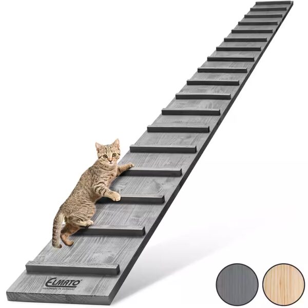 Elmato 13027 Pet Staircase, Cat Staircase, Weatherproof (3 meters with 2 connecting pieces)