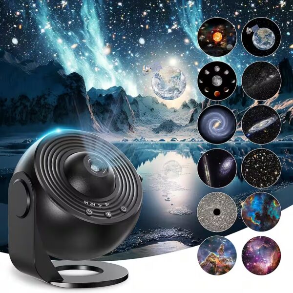 LED Starry Sky LED Night Light 360 Rotatable 13 in 1 Planetarium Galaxy Projector