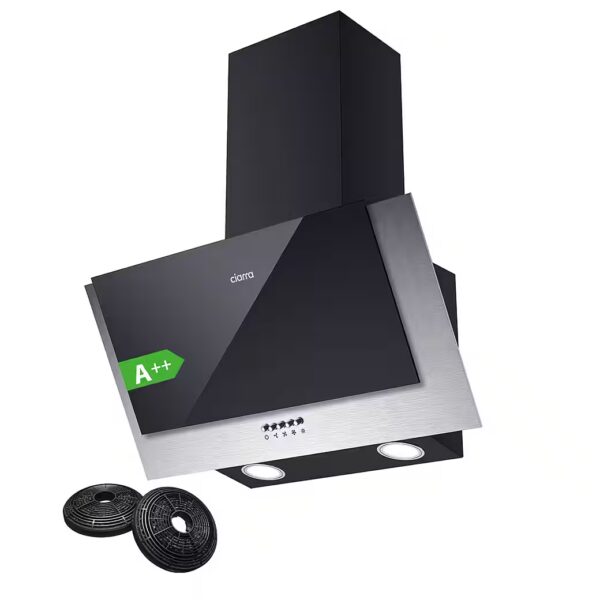 Head-free hood CBCB6736C A++ cooker hood 60cm head-free angled hood 350m³/h extractor hood