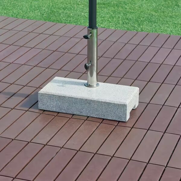 Concrete umbrella stand