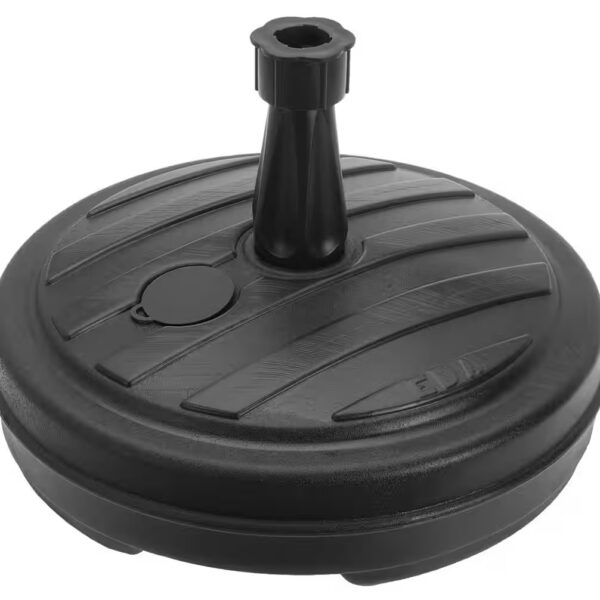 Plastic parasol base, umbrella stand, sunshade, plastic, 19-32mm, 13 liters
