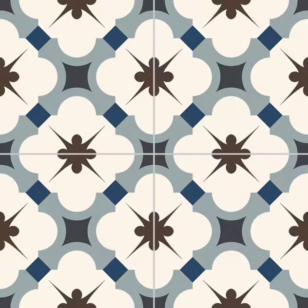 REGENT BLUE floor tile 16.5 x 16.5 porcelain stoneware wall and floor tile