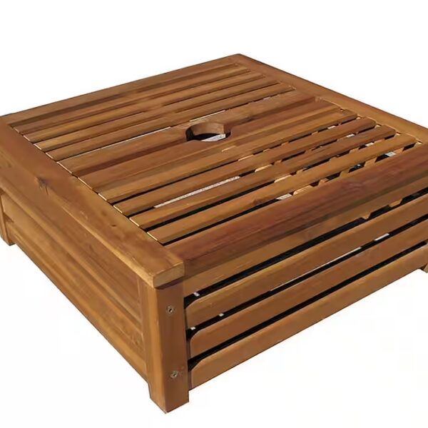 Umbrella holder, umbrella stand, cover TAYLOR made of acacia wood