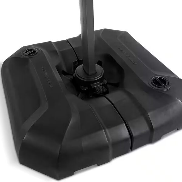 Umbrella holder, parasol stand, weighted base, fillable, anthracite