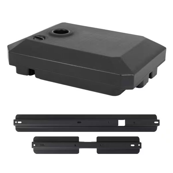 Plastic parasol stand, cantilever parasol stand with wheels, sunshade stand, 70 to 90 kg, fillable