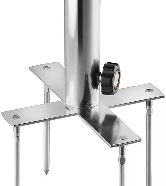 Umbrella holder lawn square