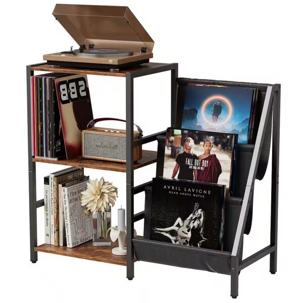 Record stand, multifunctional record stand, turntable stand