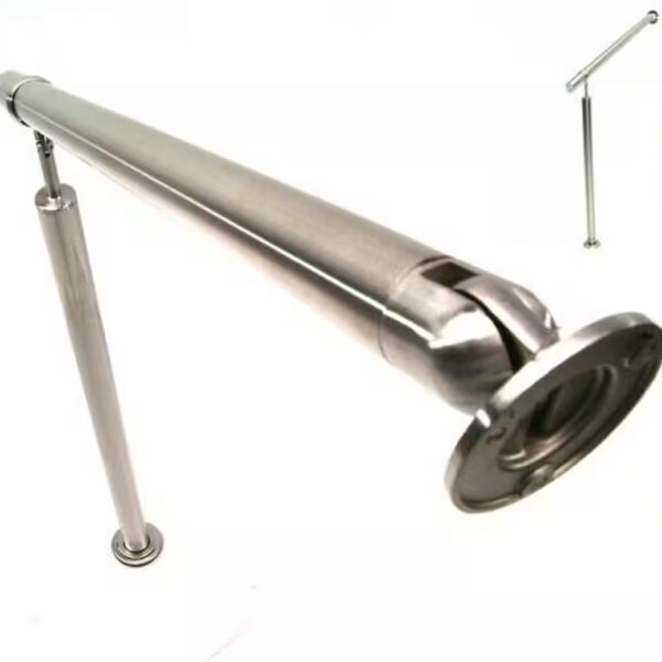 Stainless steel stair railing, 100 handrails, balustrade