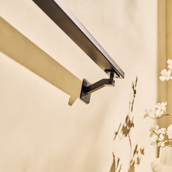 FLEX handrail (4 pcs), Infinitely adjustable tilt angle, flexible railing support, stable