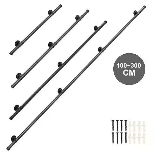 Balustrade railings, stair railings, handrails, wall-mounted handrails, indoor and outdoor use