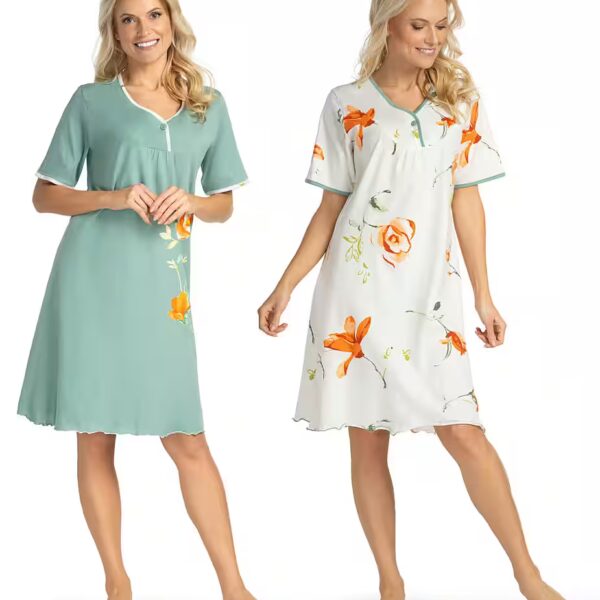 Women's Nightgown, 2-Pack DF046/047