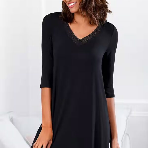Nightgown with top details