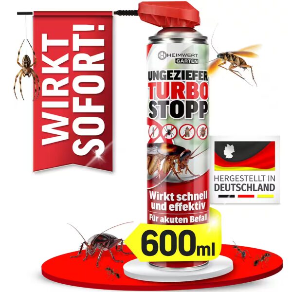 Insect spray Insect spray Pest spray 600 ml, Acute treatment against vermin – Immediate effect