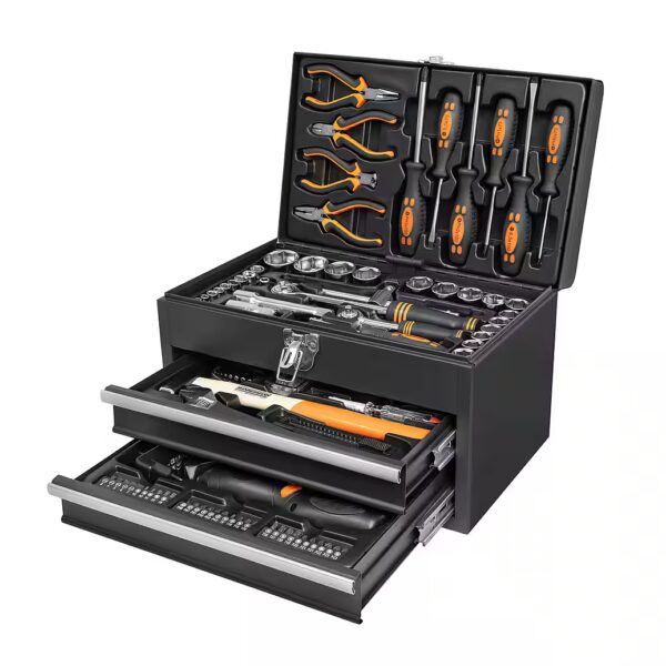 Tool set, toolbox, 157 pieces.