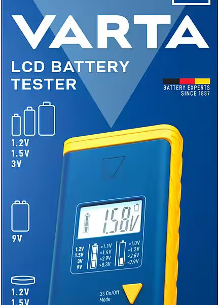 Battery tester LCD