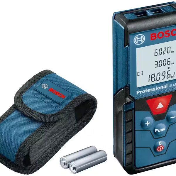 Laser measuring device GLM 40 Professional Dust and splash water protection IP54